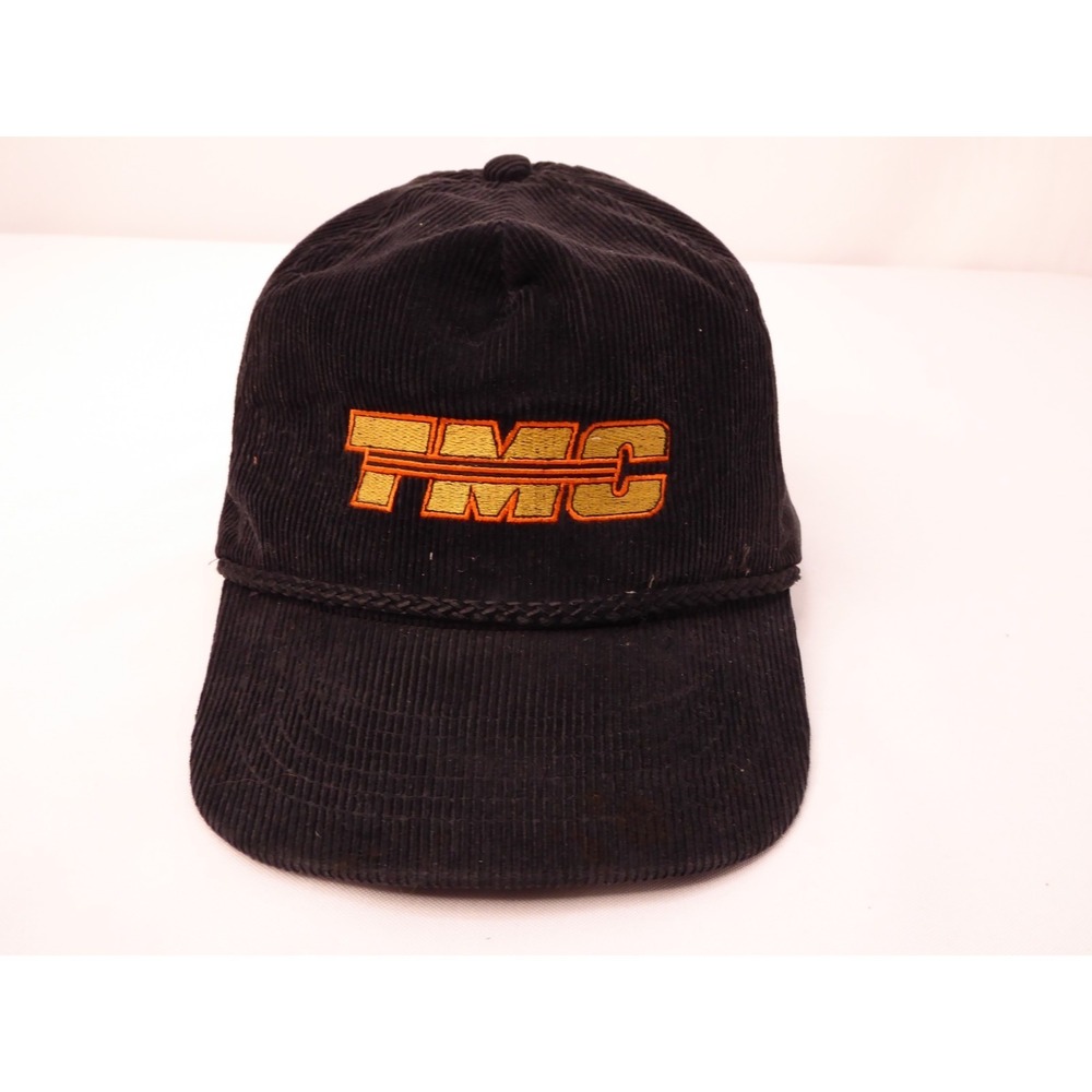 VTG KC Brand TMC Corduroy Rope Snapback Hat Cap